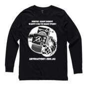 Giant Robot - longsleeve on a dark colours