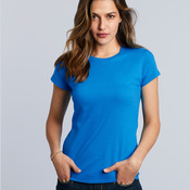 Gildan Womens Slimfit Crew Neck T Shirt